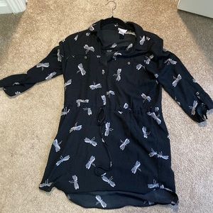 Sienna Sky dress with dragonflys